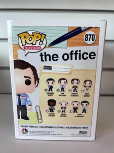 Funko Pop Jim Halpert (Book Face)