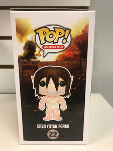 Funko Pop Eren (Titan Form) (Rage)