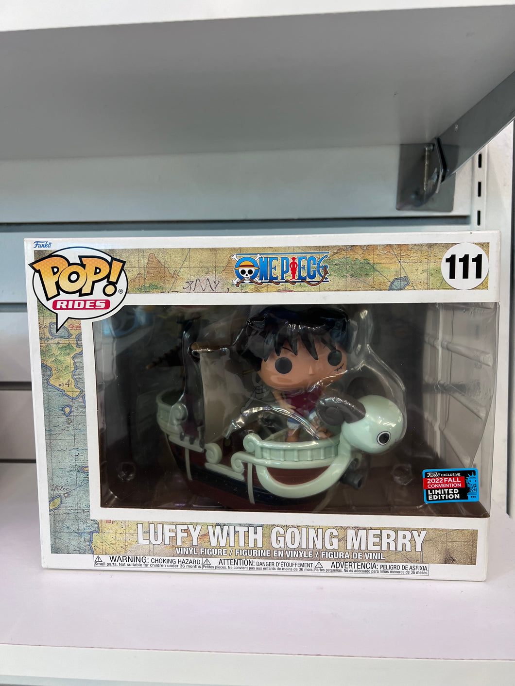Funko Pop Luffy With Going Merry