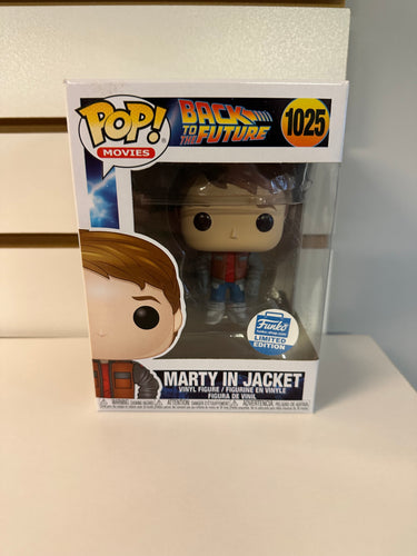 Funko Pop Marty in Jacket