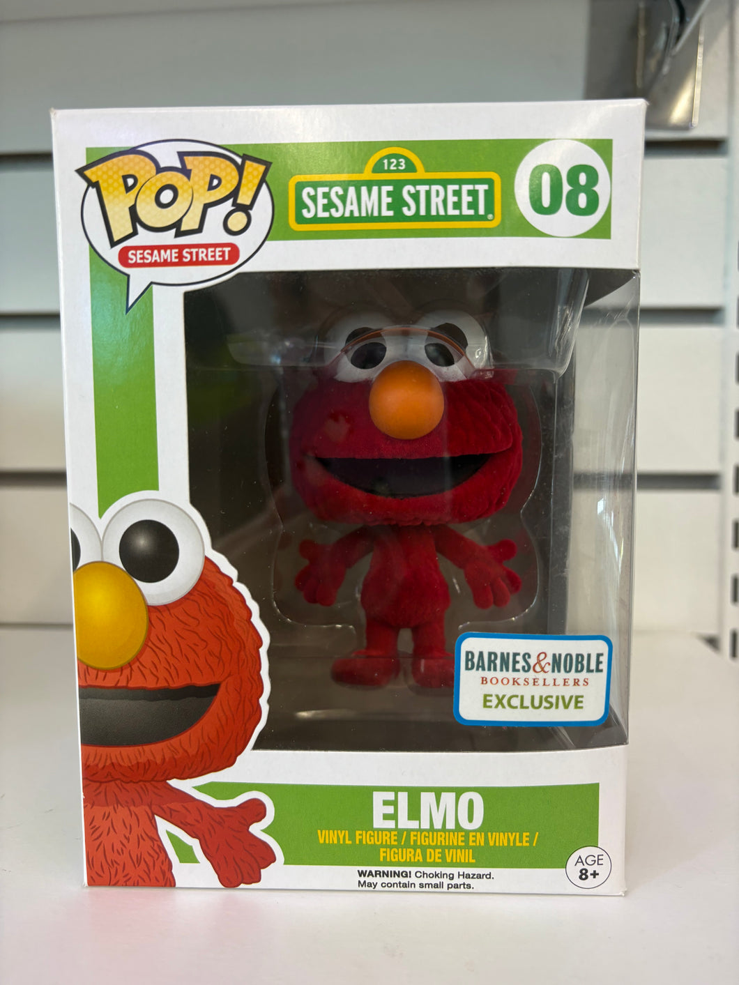 Funko Pop Elmo (Flocked)