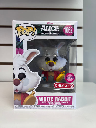 Funko Pop White Rabbit (With Watch) (Flocked)