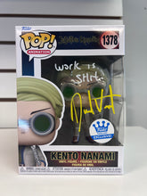 Funko Pop Kento Nanami (Signed By David Vincent With Quote And JSA Authentication)