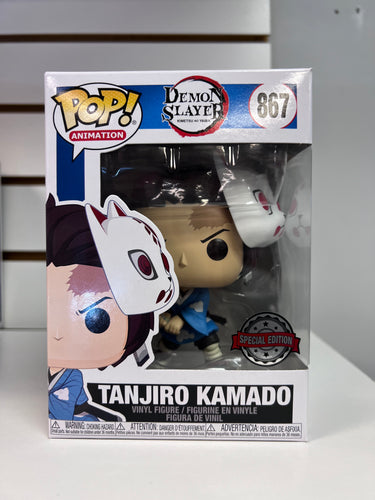 Funko Pop Tanjiro Kamado (Blue Sword)