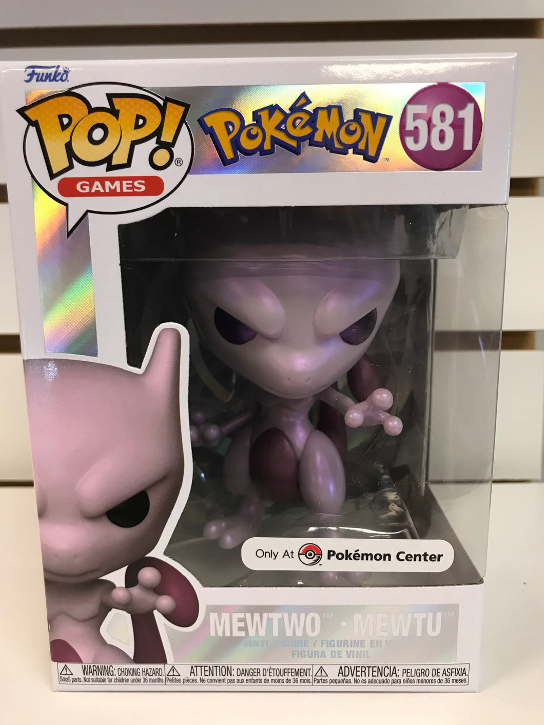 Funko Pop Mewtwo (Pearlescent)