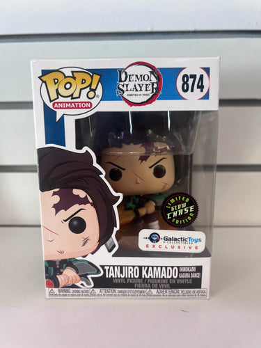 Funko Pop Tanjiro Kamado (Hinokami Kagura Dance) (Glow in the Dark)