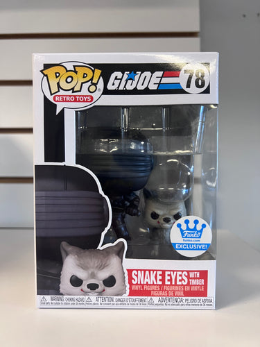 Funko Pop Snake Eyes with Timber