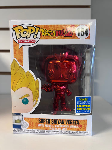 Funko Pop Super Saiyan Vegeta (Red Chrome)