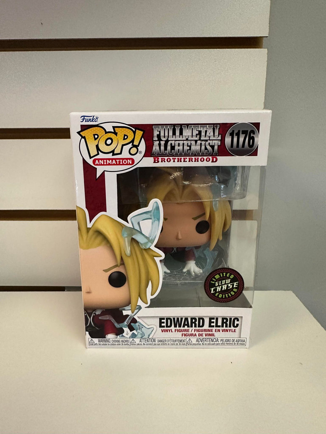 Funko Pop Edward Elric (with Energy) (Glow in the Dark)