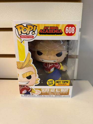Funko Pop Silver Age All Might [Glow in the dark]