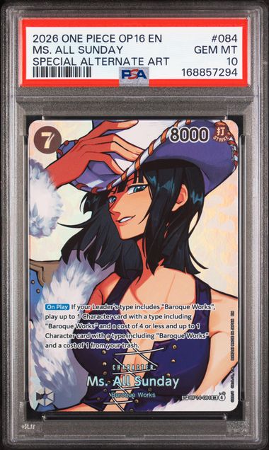 PSA 10 Ms.All Sunday SP alt OP16 #084