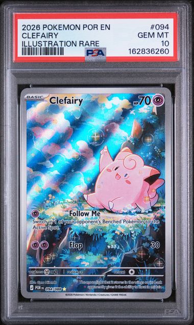 PSA 10 Clefairy #094