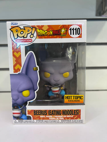 Funko Pop Beerus (Eating Noodles)