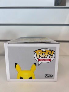 Funko Pop Pikachu (Angry | Flocked)