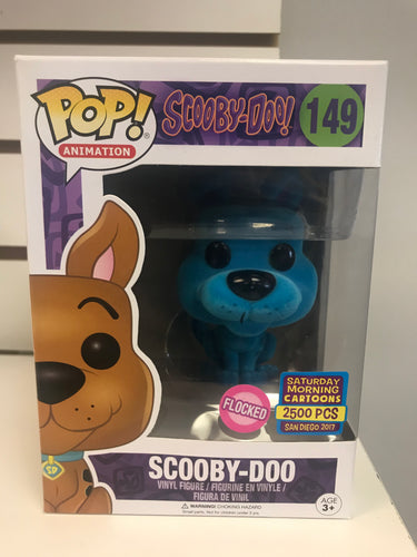 Funko Pop Scooby-Doo (Flocked) (Blue)