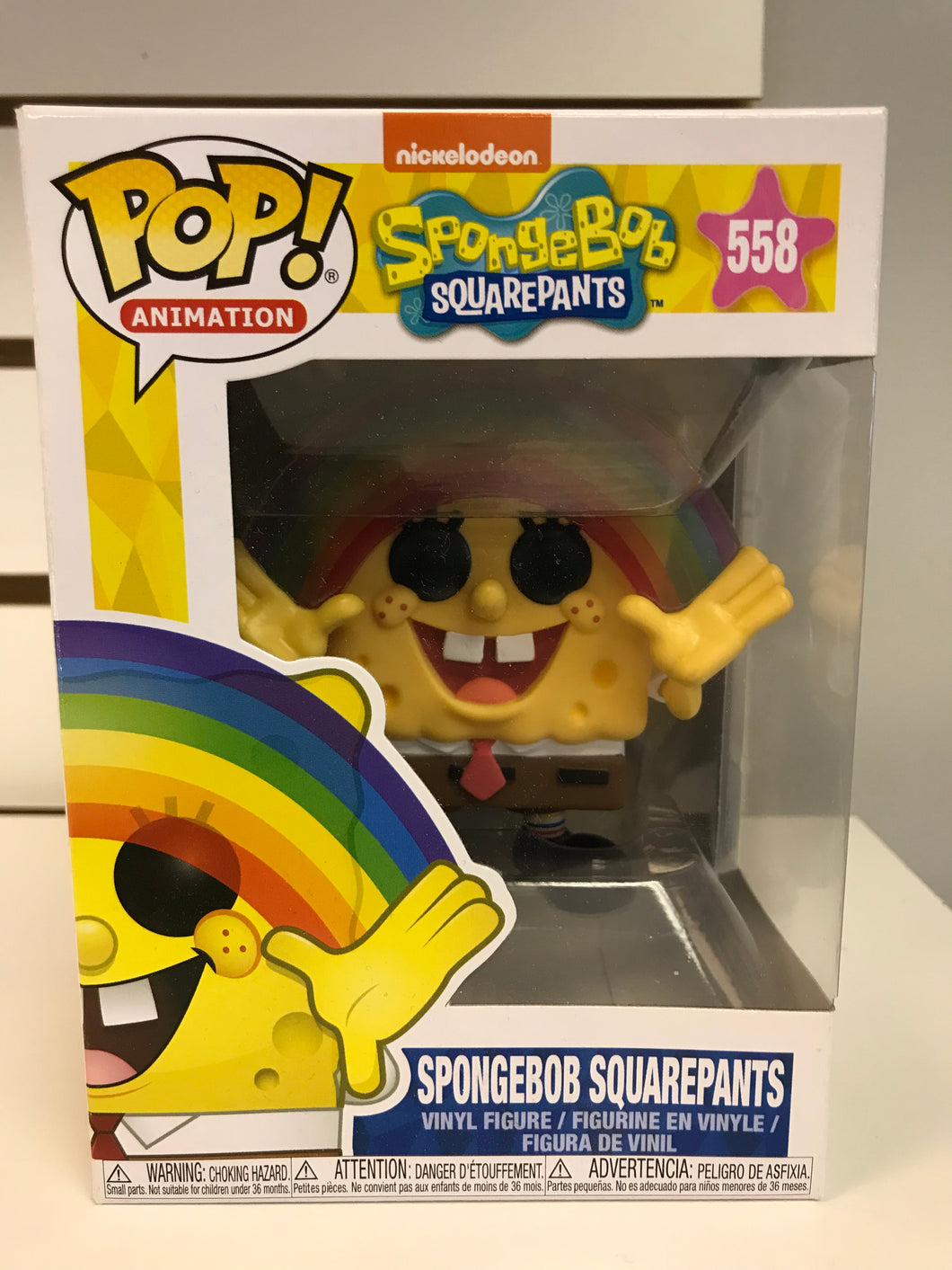 Funko Pop Spongebob Squarepants (with Rainbow)
