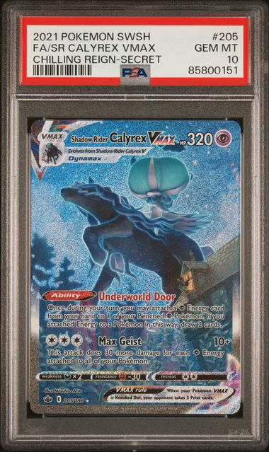 PSA 10 Shadow Rider Calyrex VMAX