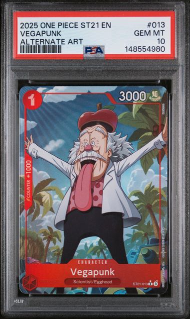 PSA 10 Vegapunk alt art ST21 013