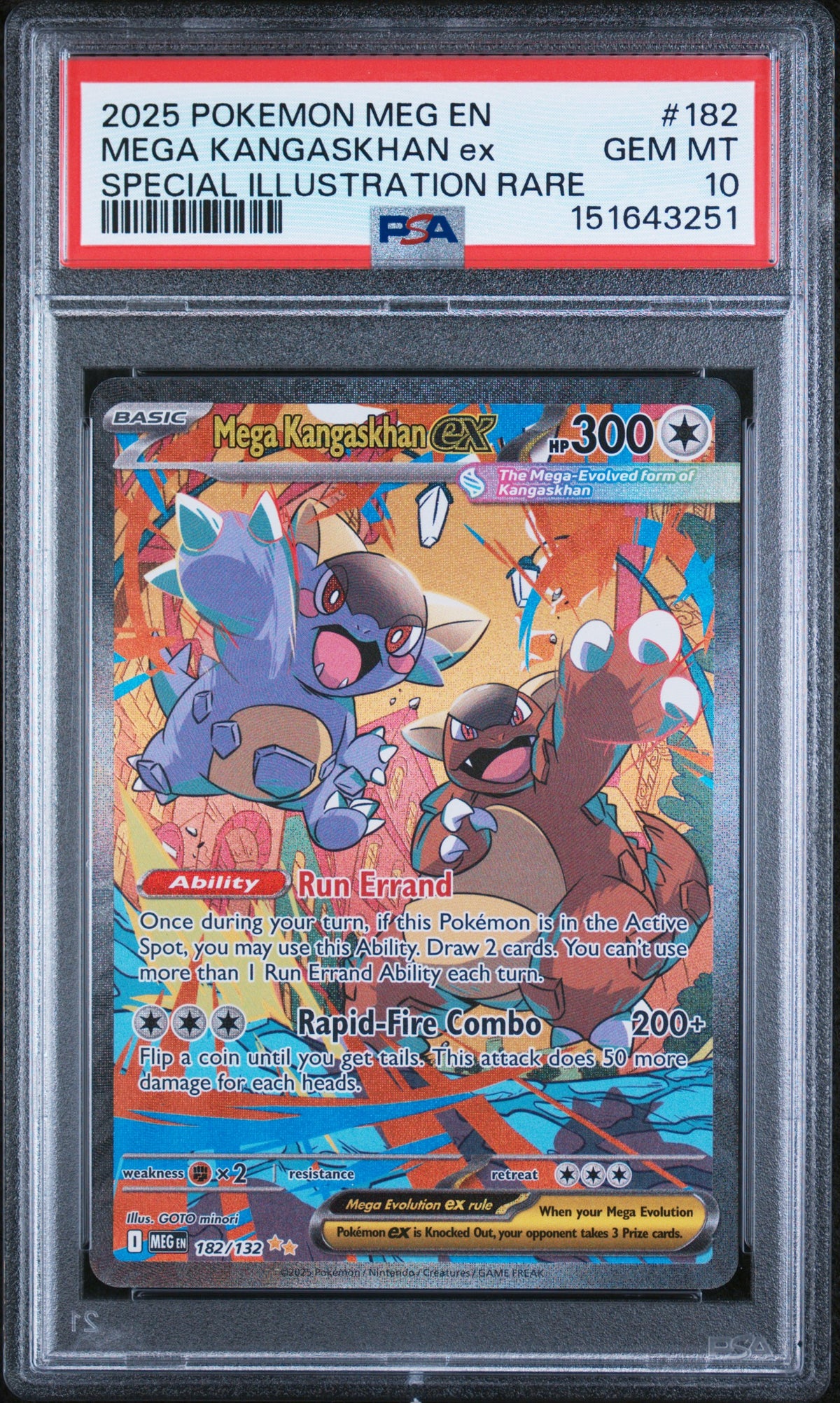 PSA 10 Mega Kangaskhan ex (Special Illustration Rare) [Mega Evolution]