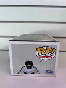 Funko Pop Jinbe (Autographed With Sketch By Daniel Baugh With JSA COA)