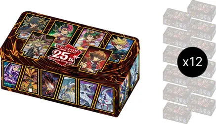 Yu-Gi-Oh! 25th Anniversary Tin: Dueling Heroes Case of 12