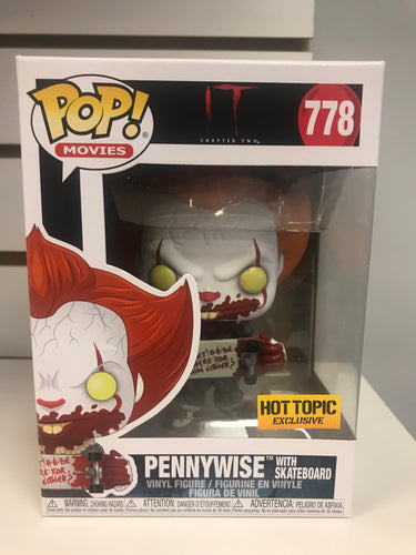 Funko Pop Pennywise with Skateboard
