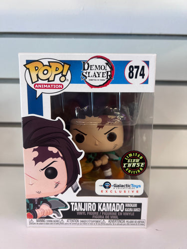 Funko Pop Tanjiro Kamado (Hinokami Kagura Dance) (Glow in the Dark)