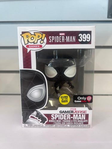 Funko Pop Spider-Man (Negative Suit | Glow in the Dark)
