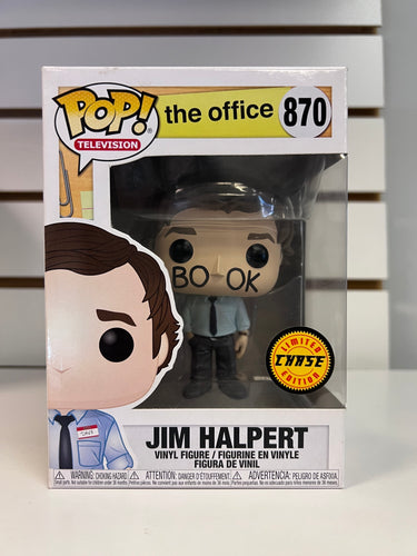 Funko Pop Jim Halpert (Book Face)