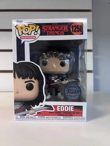 Funko Pop Eddie with Guitar
