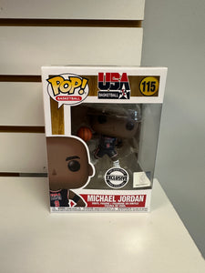 Funko Pop Michael Jordan Team USA Blue Dunking