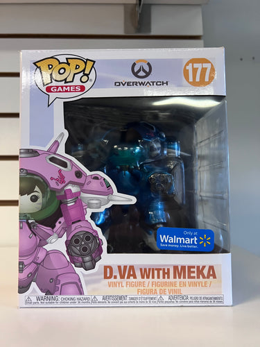 Funko Pop D.Va With MEKA (Blueberry)