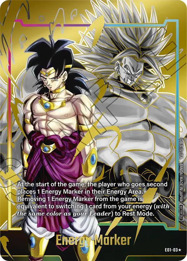 Energy Marker (E01-03) (Gold) - Fusion World Energy Markers (DBSFW_EM)