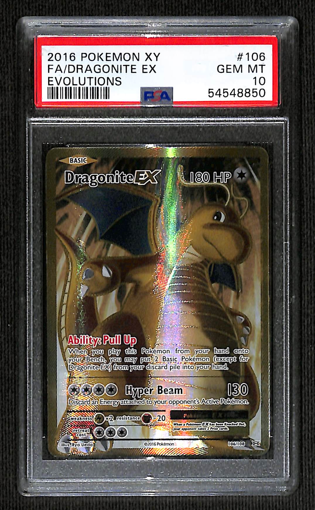PSA 10 Dragonite [Evolutions]