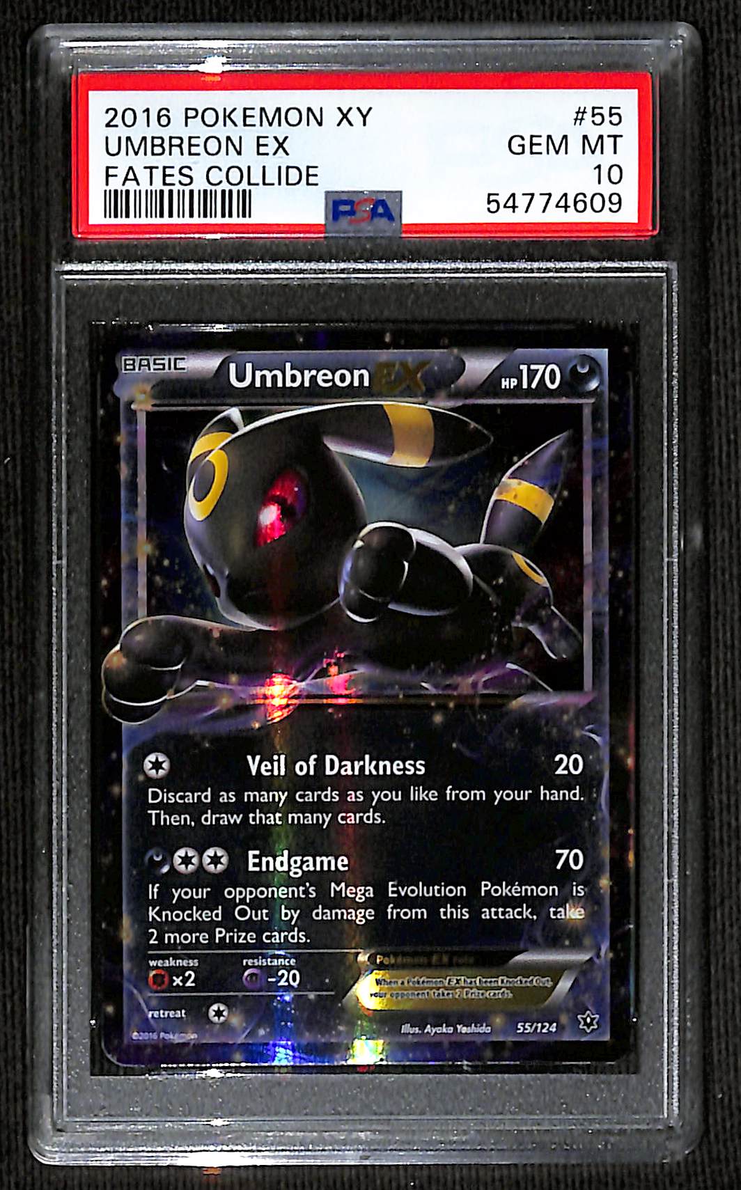 PSA 10 Umbreon EX [Fates Collide]