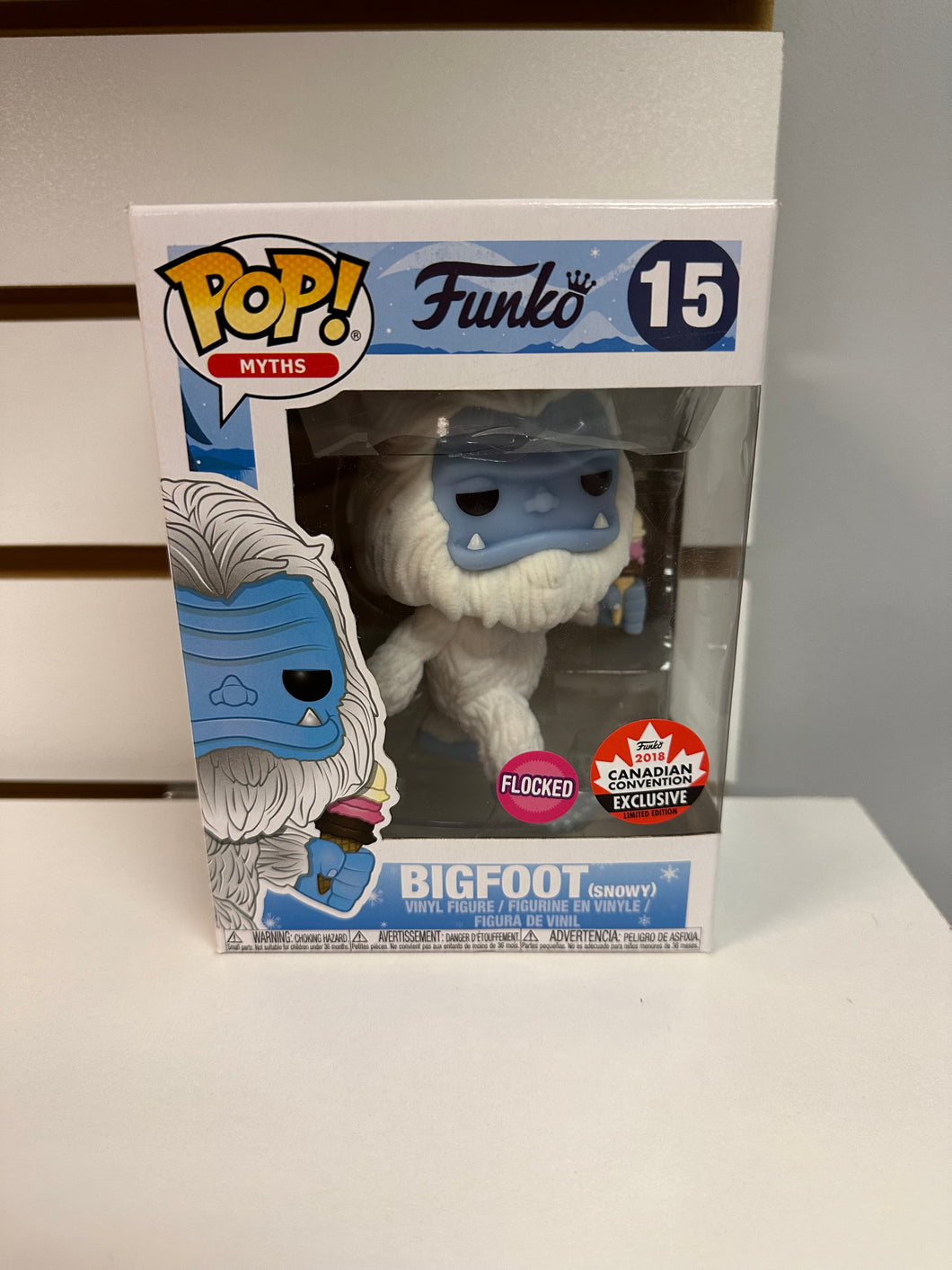 Funko Pop Bigfoot (Snowy) (Flocked)