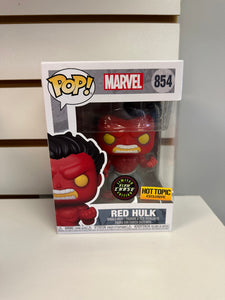 Funko Pop Red Hulk (Glow in the Dark) (Chase)