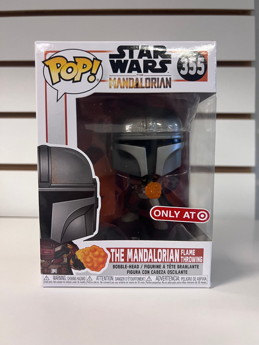 Funko Pop The Mandalorian Flame Throwing