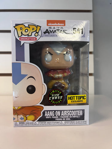 Funko Pop Aang on Airscooter (Avatar State)