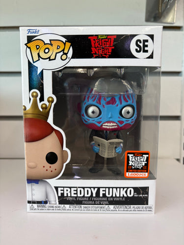 Freddy Funko as they Live Alien