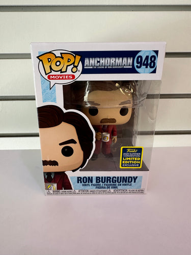 Funko Pop Ron Burgundy [Shared Sticker]