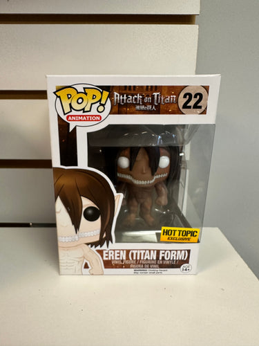 Funko Pop Eren  (Titan Form) (Rage)