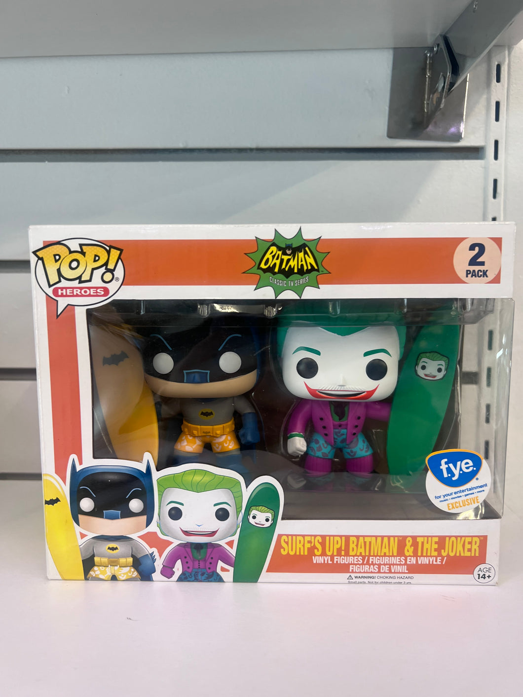 Funko Pop Batman & Joker Surf's Up 2-Pack