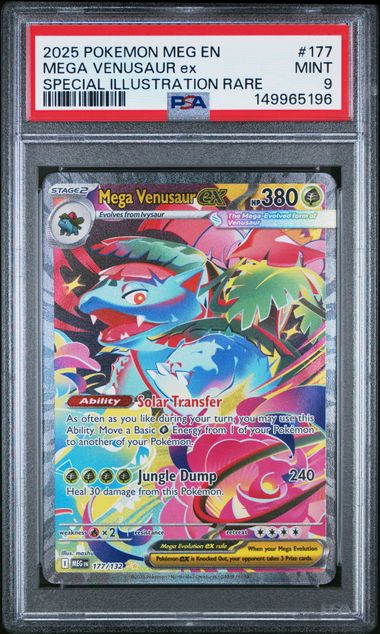 PSA 9 Mega Venusaur #177