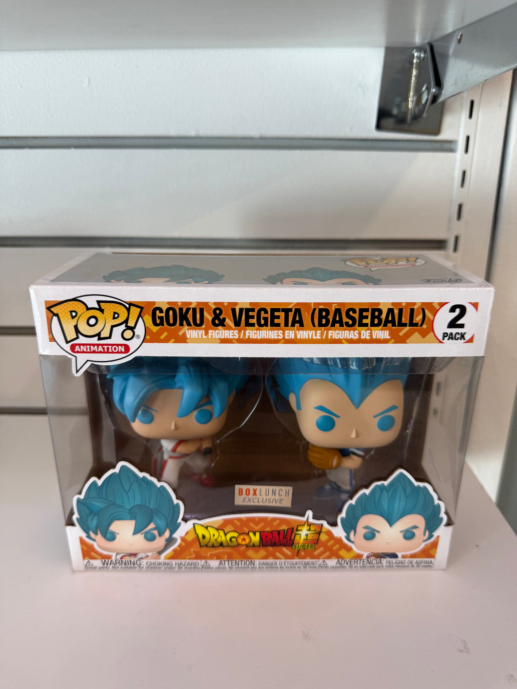 Funko Pop Goku & Vegeta (Baseball) (2-Pack)