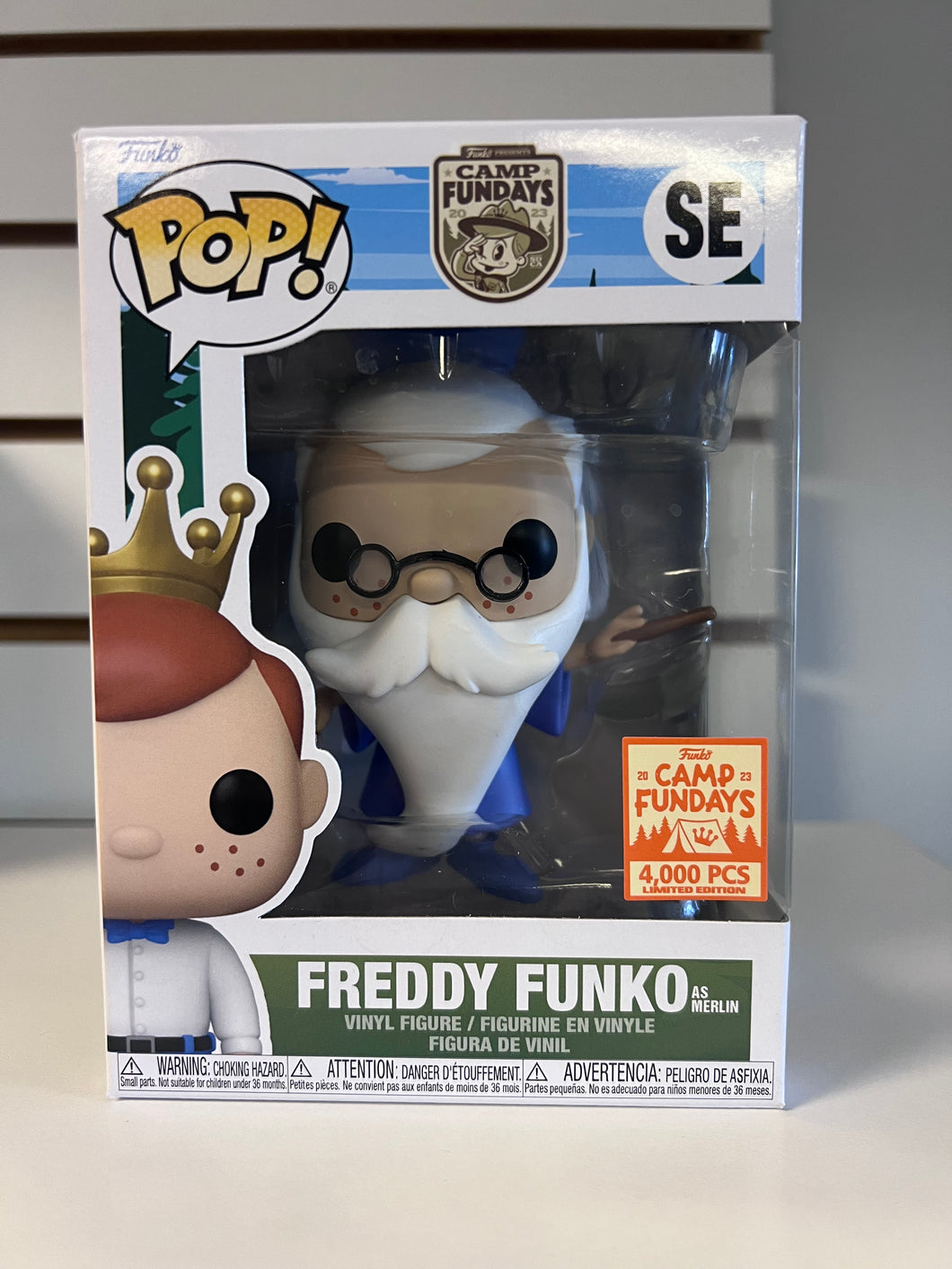 Funko Pop Freddy Funko as Merlin