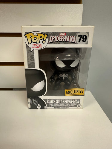 Funko Pop Black Suit Spider-Man