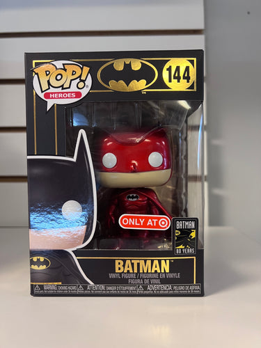 Funko Pop Batman (Red Metallic)