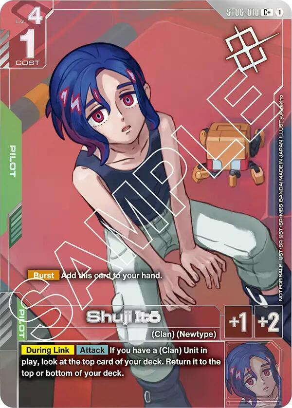 Shuji Ito (Store Tournament Winner Pack 02) - Gundam Promotional Cards (GCG-PR)