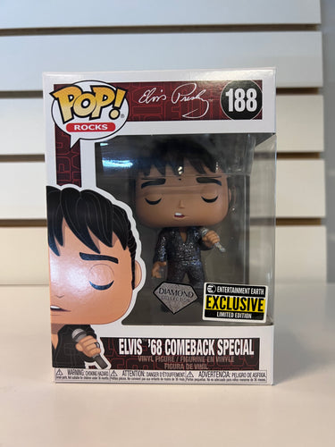 Funko Pop Elvis '68 Comeback Special (Diamond Glitter)